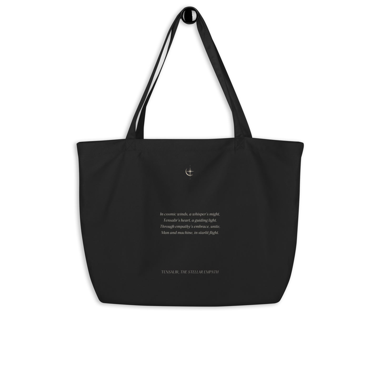 ORGANIC TOTE BAG: Tensalir, The Stellar Empath | Herald of Starhaven